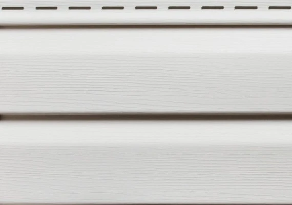 Сайдинг виниловый корабельный брус белый Ю-Пласт 3,05м*0,23м, 0,702м2