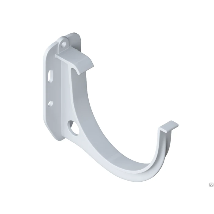 Держатель желоба 125 мм Белый /Гамрат/