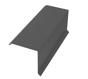 Планка конденсата 75х50х2000мм SV13.5 Rooftop БАРХАТ (Matt) RAL7024 PE 0,5мм Zn180