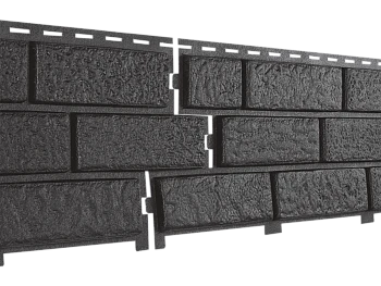 Фасадная панель Стоун-Хаус кирпич коричневый Ю-Пласт 3025мм*230мм, 0,695м2 