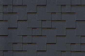 Черепица Roofshield Премиум Модерн Бархатно-черный,3м2