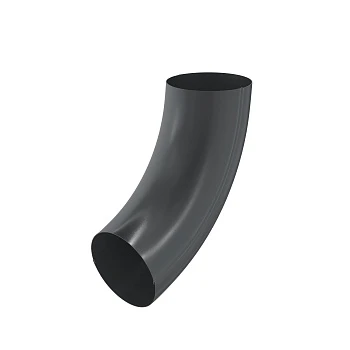 Колено трубы d=90 (RAL7024) PU Matt Колено трубы d=90 (RAL7024) PU Matt