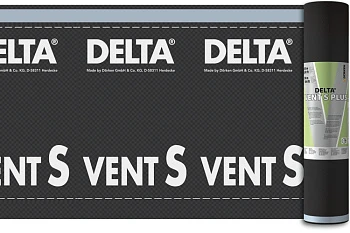 Мембрана диффузионная DELTA-VENT S Plus 1,5х50 м 75м2 Мембрана диффузионная DELTA-VENT S Plus 1,5х50 м 75м2