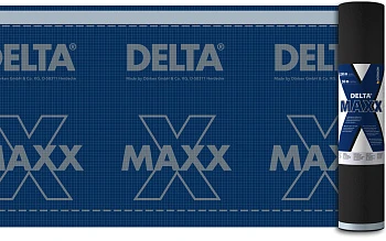 Мембрана диффузионная энергосберегающая DELTA-MAXX X  /объектный материал/  1,5*50м.п. 75м2 Мембрана диффузионная энергосберегающая DELTA-MAXX X  /объектный материал/  1,5*50м.п. 75м2