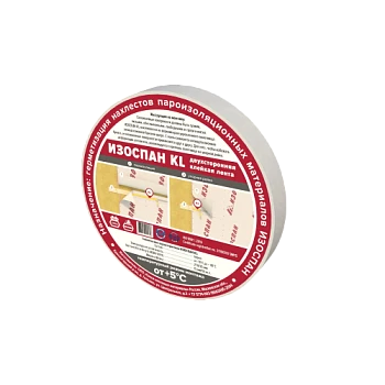 Лента двусторонняя ИЗОСПАН KL+   30 мм*25 м.п. Лента двусторонняя ИЗОСПАН KL+   30 мм*25 м.п.
