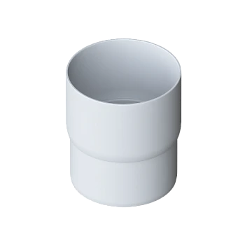 Муфта трубы белый RAL 9010 GLC PVC Муфта трубы белый RAL 9010 GLC PVC