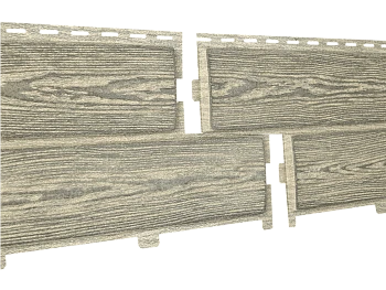 Фасадная панель Хокла винтаж солома Ю-Пласт 2000мм*250мм, 0,5м2