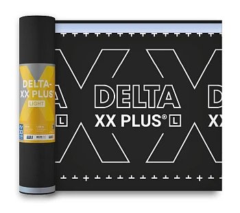 Мембрана диффузионная DELTA-XX PLUS LIGHT 1,5*50м.п. 75м2 Мембрана диффузионная DELTA-XX PLUS LIGHT 1,5*50м.п. 75м2