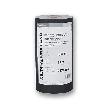 Лента защитная на контробрешетку DELTA-ALPINA BAND 360мм*30м.п. Лента защитная на контробрешетку DELTA-ALPINA BAND 360мм*30м.п.