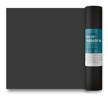 Мембрана диффузионная DELTA-FASSADE /Проектные материалы/ 1,5*50м.п. 75м2 Мембрана диффузионная DELTA-FASSADE /Проектные материалы/ 1,5*50м.п. 75м2