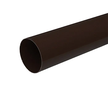 Труба водосточная коричневая 110 мм, 3 м.п. /Гамрат/ Труба водосточная коричневая 110 мм, 3 м.п. /Гамрат/