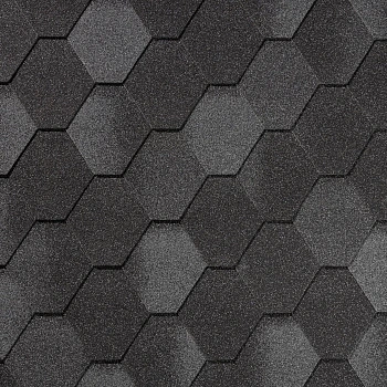 Гибкая черепица Quiet Tile Rombica Базальтово серый Гибкая черепица Quiet Tile Rombica Базальтово серый