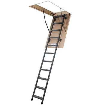 Лестница  LMS  металл. складная 60х120х280  Лестница  LMS  металл. складная 60х120х280