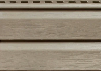 Сайдинг виниловый корабельный брус бежевый Ю-Пласт 3,05м*0,23м, 0,702м2