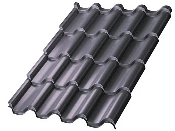 Металлочерепица МП Монтерроса-S (VikingMP E-20-7024-0.5)