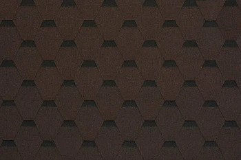 Гибкая черепица Сальса каштан Технониколь,3м2