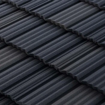 Композитная черепица Metrotile МетроШейкII 1330x415 мм, цвет серый Композитная черепица Metrotile МетроШейкII 1330x415 мм, цвет серый