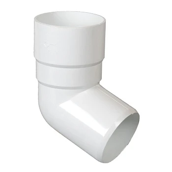 Колено трубы 90мм GAMRAT белое Колено трубы 90мм GAMRAT белое