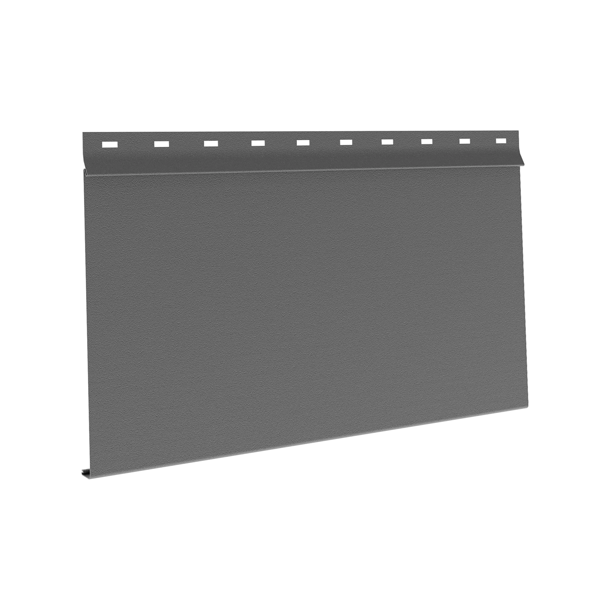 Скандинавская доска узкая L=3,0м PU Matt RAL7024 (Zn275) 0,5мм